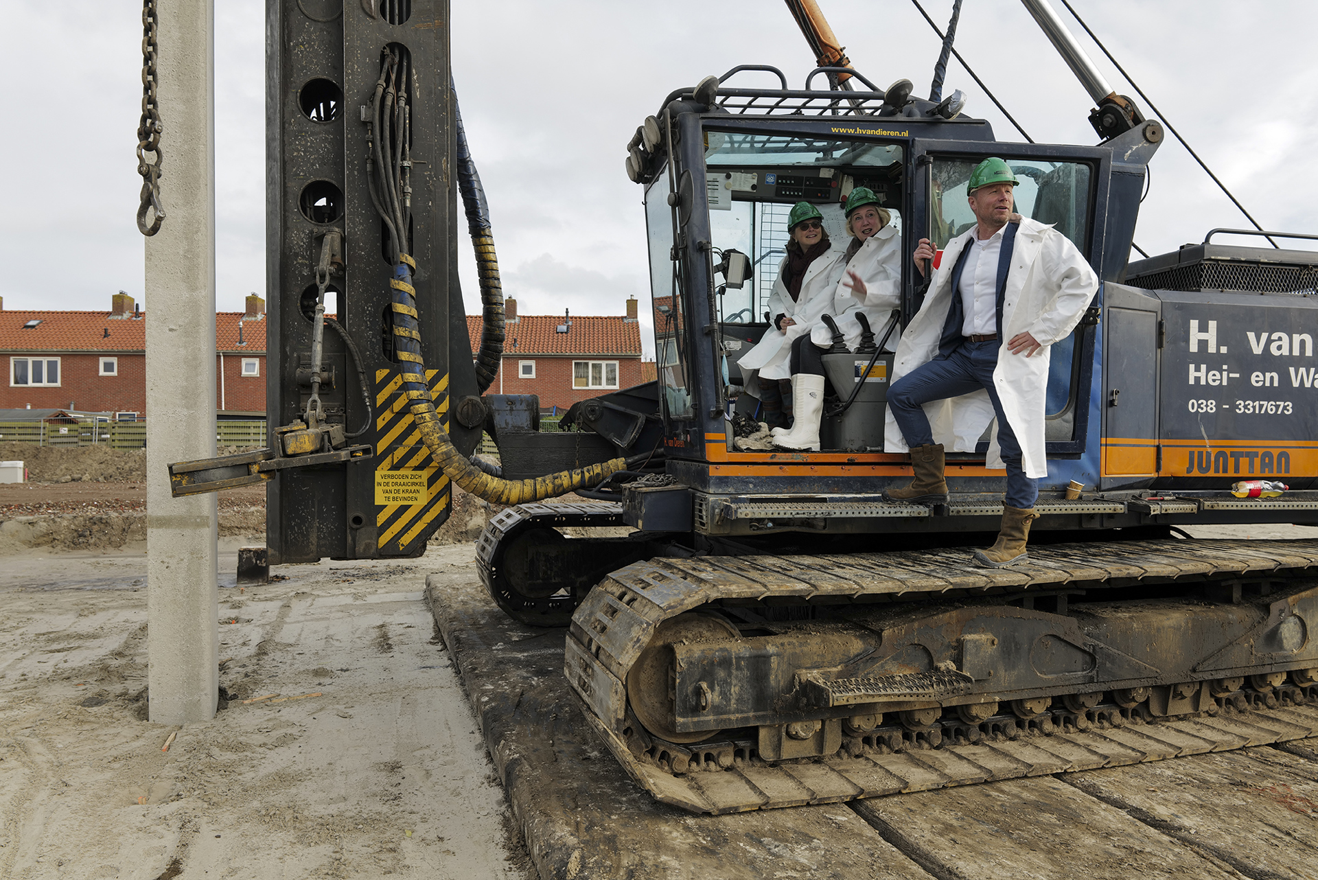 Start bouw Harkenrothstraat Appingedam