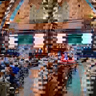 Sfeerimpressie bewonersbijeenkomst Tjamsweer