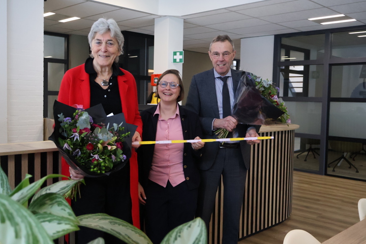 V.l.n.r. Rika Pot, Laura Broekhuizen en Henk Jan Bolding